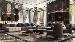 Interior design of a VIP residence in the elite village by Studia 54