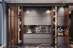 Interior of a luxury super-premium apartment in Moscow City by Studia 54