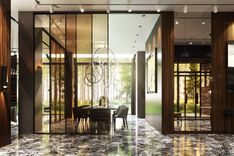 Interior design of a VIP residence in the elite village by Studia 54