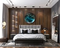 Interior of a luxury super-premium apartment in Moscow City by Studia 54