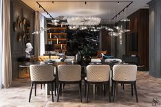 VIP apartment interior design in Moscow by Studia 54