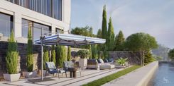 Дорогой ландшафтный дизайн для особняка в КП Березки от Studia 54