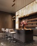 Exclusive interior design project for an expensive restaurant by Studia 54