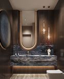 Premium apartment design in the megalopolis by Studia 54