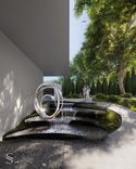 Luxury landscape design by Studia 54 in Switzerland