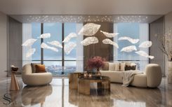 Luxury design of the mansion in Moscow by Studia 54