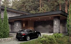 Architecture bureau Studia 54: modern style villa project