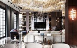 Эксклюзивный дизайн интерьера квартиры ЖК Knightsbridge Private Park от Studia 54