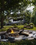 Luxury landscape design by Studia 54 in Switzerland