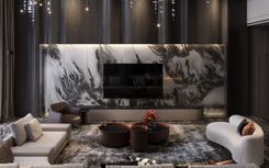 Expensive interior design for a mansion in Moscow by Studia 54