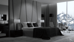 Проект интерьера отеля Marriott от премиальной студии дизайна интерьера Studia 54