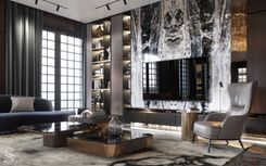 Эксклюзивный дизайн интерьера квартиры ЖК Knightsbridge Private Park от Studia 54