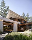 Project of a luxurious two-storey mansion in Knyazhie Ozero by Studia 54
