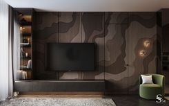 Interior design of an apartment in an elite residential complex by Studia 54