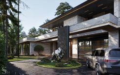 Design of a residence in Pirogovo by Studia 54