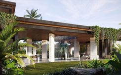 Luxury mansion in India: project by architectural bureau Studia 54