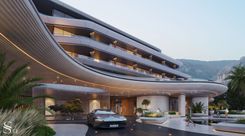 Architectural design of a futuristic villa in Brunei by Studia 54