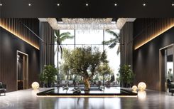 Interior design of a penthouse in Bluewaters by Studia 54