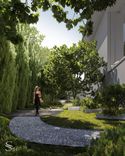 Luxury landscape design by Studia 54 in Switzerland