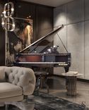 Interior design of business class apartment with terrace by Studia 54