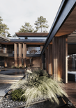 The courtyard became the heart of the architecture