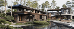 Reconstruction project of a country residence in Kaliningrad by Studia 54