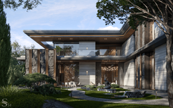 Design of a premium house with garden in Casablanca by Studia 54