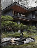 Project of a big luxury villa in Saint-Petersburg by Studia 54