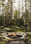 Well-maintained adjacent territory disposes to long walks and family picnics