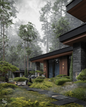 Organic architecture is as unique as the nature itself
