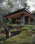Project of a big luxury villa in Saint-Petersburg by Studia 54