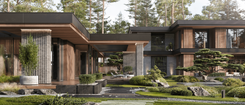 Luxury architectural project of a cottage in Maslovo village by Studia 54