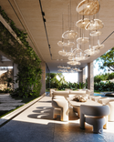 Luxury villas and cottages by Studia 54: project of the house in the Caribbean Sea