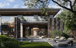 Design of a premium house with garden in Casablanca by Studia 54