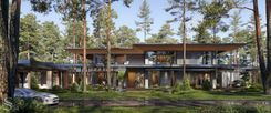 Order an architectural project of a luxury house in Moscow by Studia 54