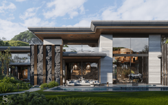Design of a premium house with garden in Casablanca by Studia 54