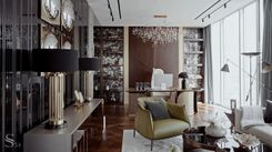 Premium architectural design of a mansion in India by Studia 54