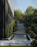Decorative waterfalls