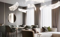 Interior of a flat in the residential complex Institutsky, 16