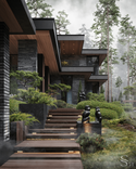 Project of a big luxury villa in Saint-Petersburg by Studia 54