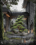 Exquisite danza bonsai