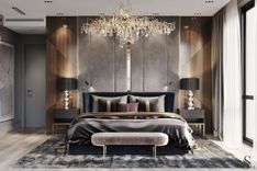 Дизайн интерьера luxury для квартиры в ЖК White Khamovniki от Studia 54