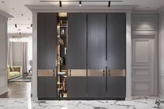 Design of a luxury apartment on Petrovsky Island by Studia 54