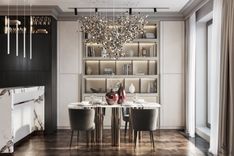 Design of a luxury apartment on Petrovsky Island by Studia 54