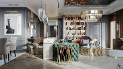 Exclusive interior design for apartments in Neo Residential Complex by Studia 54