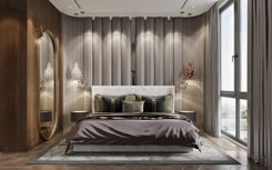 Интерьер класса люкс в роскошной квартире в Москве от Studia 54
