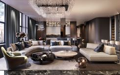 Interior design of apartments in New York