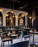 Luxurious interior of the restaurant evokes emotions and a desire to share them