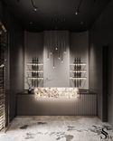 Exclusive interior design project for an expensive restaurant by Studia 54