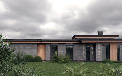 Project of elite one-storey house in Kazakhstan by Studia 54